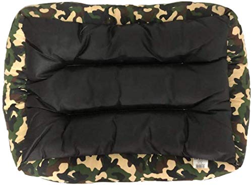 Cisne 2013, S.L. Cama para Perro y Gato Camuflaje Verde 75 * 55cm. D