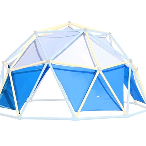 Zupapa 10FT Climbing Dome Tent, Dome Climber Canopy for Kids, Playground Set for Outdoor Backyard, Waterproof Fit for 10FT Jungle Gym, Climber Tent Only