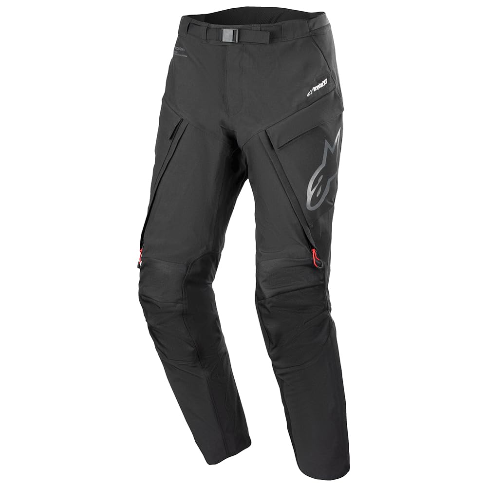 Alpinestars Hyde XT Stretch Drystar XF wodoodporne motocyklowe spodnie tekstylne, czarny, XL