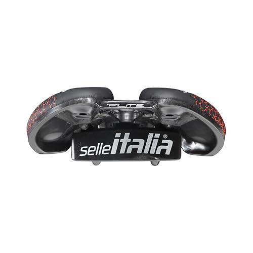 Selle Italia FLITE Boost PRO Team Kit Carbonio Superflow – Siodełko Szosowe, Lekka, Wytrzymała, Szyny Carbonowe, Ekstremalny Komfort – Rozmiar L3, Czarny