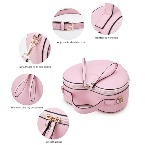 Image of Crossbody Purse for Women Small Crossbody Bags Trendy Vegan Leather with Adjustable Shoulder Straps Gift for Mother Wife Mom