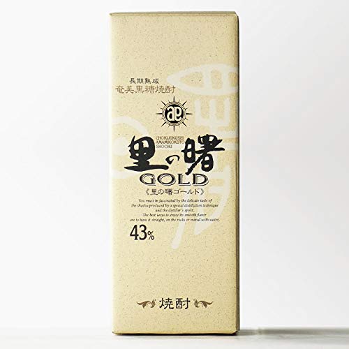 Amazon.co.jp: 里の曙 GOLD 黒糖焼酎 43度 720ml : 食品