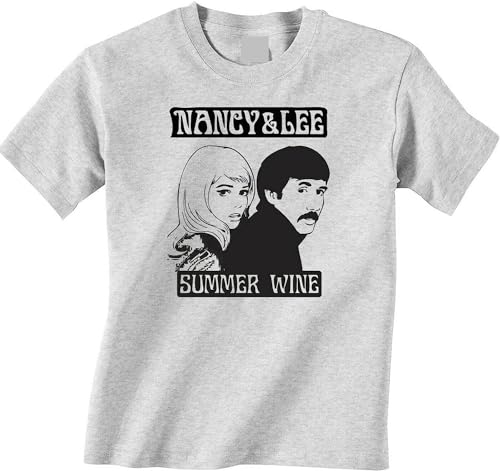 Photo de Nan Sinatra & Lee Hazlewood Summer Wine T-Shirt Grey XXL