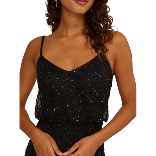 Image of Adrianna Papell Women's Long Blouson Dress