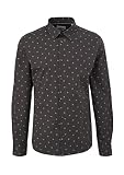 s.Oliver Men's 2125763 Hemden Langarm, grau 96A4, L