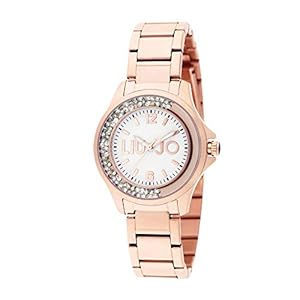 Liu Jo LJW-TLJ589 Analoog dameshorloge met roestvrij stalen gecoate armband