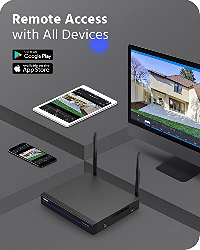 ANNKE WLAN 2MP Full HD telecamera di sorveglianza