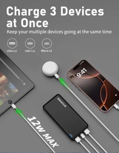 2-Pack Evopow 10000mAh Portable Charger Power Bank - image 3