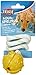 TRIXIE Aqua Toy Ball am Seil - schwimmendes Hundespielzeug aus Gummi zum Apportieren - ø 4,5/35 cm, Motivationsspielzeug für Hunde zum Werfen & Ziehen - 33481