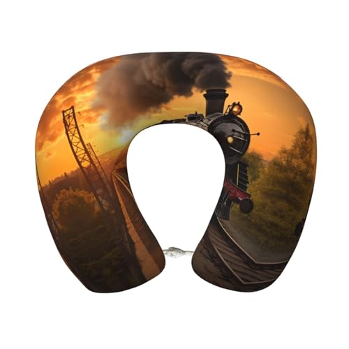 Almohada de Viaje Espuma Viscoelástica Negro miniatura 1