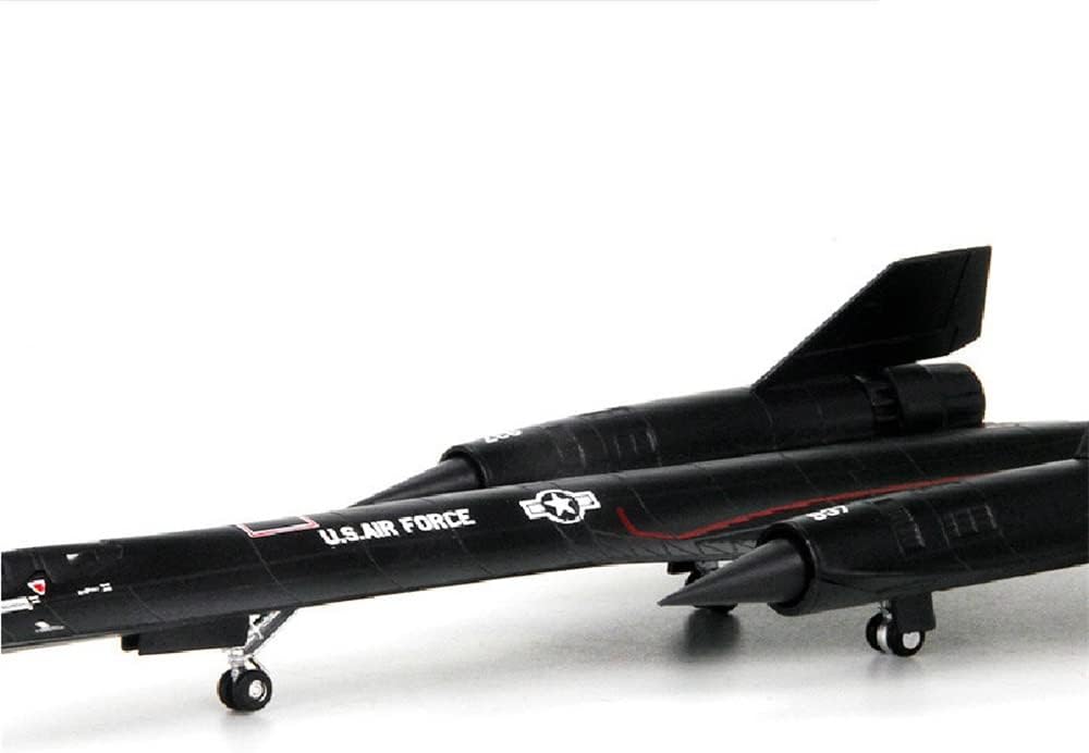 2024 Alloy 1/144 Scale Blackbird SR-71 Reconnaissance Aircraft Model Simulation Military Aircraft Model for Collection Gift