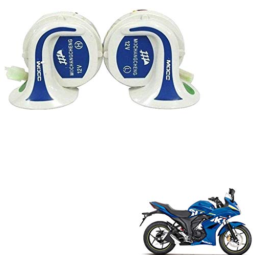 Image of Kozdiko Mocc Bike 18 in 1 Digital Tone Magic Horn Set of 2 for Suzuki Gixxer Sf