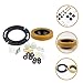 HAWILLOSCH 1set Toilet Flange Wax Installation Repair Kit Easy to Install Bathroom Gasket for Toilet Supply Lightweight Design Compatibility Simple Structure No Tools Required