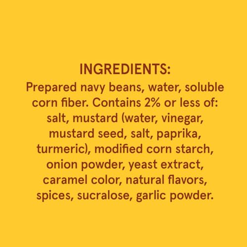 BUSH'S BEST 15.8 oz Canned Zero Sugar Baked Beans, Source Of Plant Based Protein and Fiber, Low Fat, Gluten Free, (Pack of 12) - Image 4