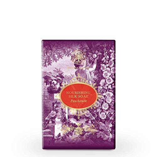 Forest Essentials Pielęgnujące mydło jedwabne, panchamrit, 100 g