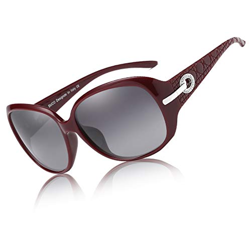 Duco Classic Retro Butterfly Polarized Sunglasses For Women Trendy Shades Mylove Designer Rectangle Frame Uv400 Lens Dc1104 #TOP8