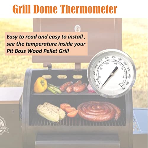 Replacement 74402 Dome Thermometer for Pit Boss Wood Pellet Grills
