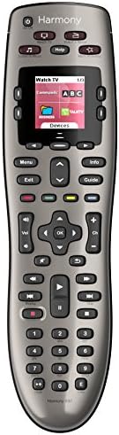 Logitech Harmony 650 Infrared All in One Remote Control, Universal Remote Logitech, Programmable Remote (Silver)