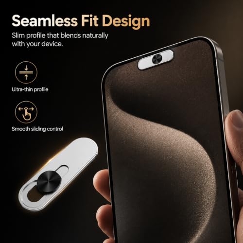 Image of 1Pcs Front Camera Cover for Mobile, Mobile Camera Cover, Privacy Protection