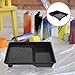 UKCOCO Plastic Paint Tray Disposable Liners Versatile Paint Pan for Easy Cleanup for Walls and Projects Black Color for All Your Painting Needs