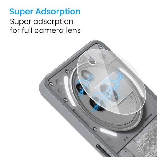 Image of ArmourPro Premium Camera Lens Protection Compatible with Nothing 3A Pro (6.77 Inches) With Edge To Edge Full Camera Screen Coverage | Transparent, Pack of 1