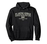 Nationales Erholungsgebiet Flaming Gorge Pullover Hoodie