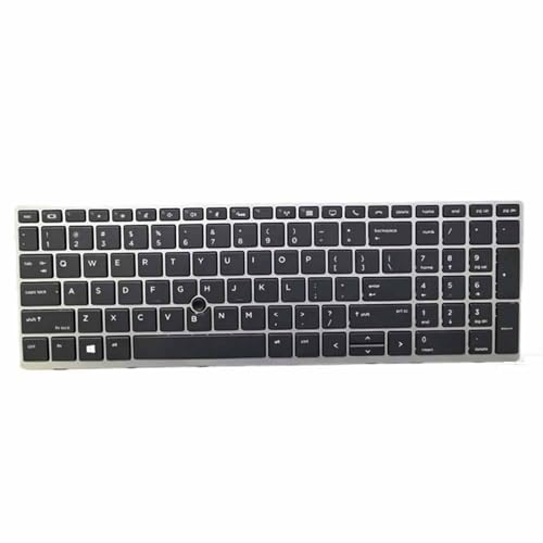 For HP 855 850 G6 750 755 G5 ZBOOK 15U G5 G6�C�������p�m�[�g�p�\�R�� �L�[�{�[�h�p��o�b�N���C�g