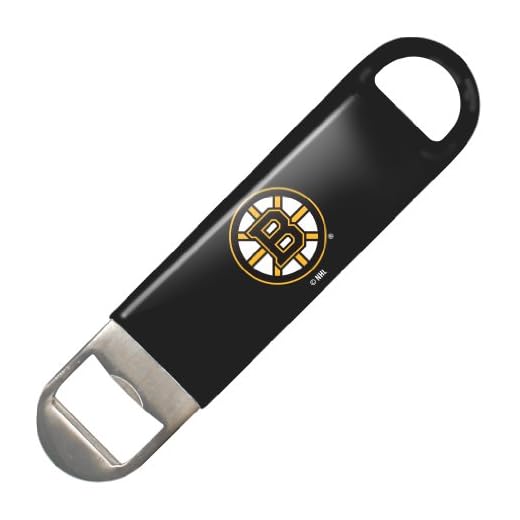 NHL Boston Bruins Vinyl Covered Long Neck Bottle Opener