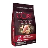 Wellness CORE Active Life 10 kg, Kurczak i Indyk – Sucha Karma