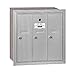 Salsbury Industries 3503ARU Recessed Mounted Vertical Mailbox with 3 Doors and USPS Access, Aluminum