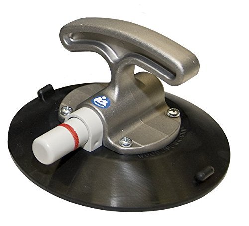Suction Cup Lifter, 6 in, Vertical Handle