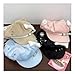 Tenshi Kaiwai Berets - Jirai Kei Cat Ear Hats Tenshi Kawaii Gyaru Shoujo Outfis Y2K Cutecore Harajuku Jfashion (Blue,One Size)