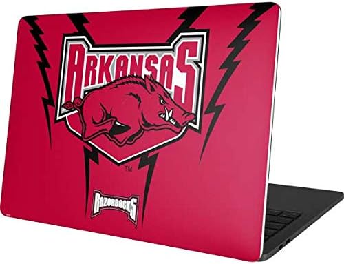 Skinit Decal Laptop Skin Compatible with MacBook Pro 13in (2020) - Officially Licensed Arkansas Razorbacks Design