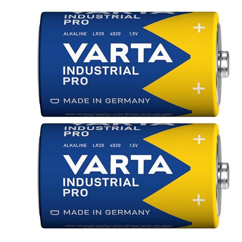 2 x VARTA Industrial / 4020 / Mono D / LR20 / loose / battery