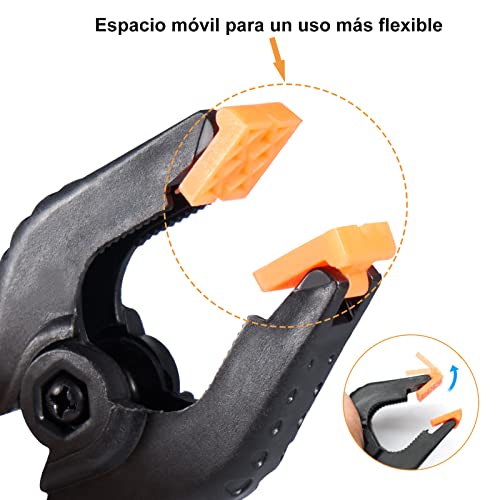 Catálogo de Pinzas de resorte los más recomendados. 18 Pinzas de resorte marca Rabbitstorm (3)