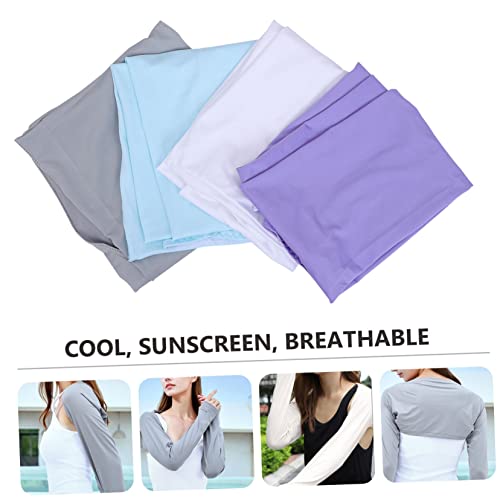 LIOOBO 12 Peças Mangas Xale Mangas De Braço Masculinas Mangas De Braço Xale De Ciclismo Refrigerador