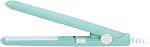 4Colors 2 en 1 Mini Redresseur de cheveux Céramique Tourmaline Assiette Beauté Plat Fer Chauffage Curler pour cheveux rapides Styling Travel Friendly Lightweight Design (US Prise)