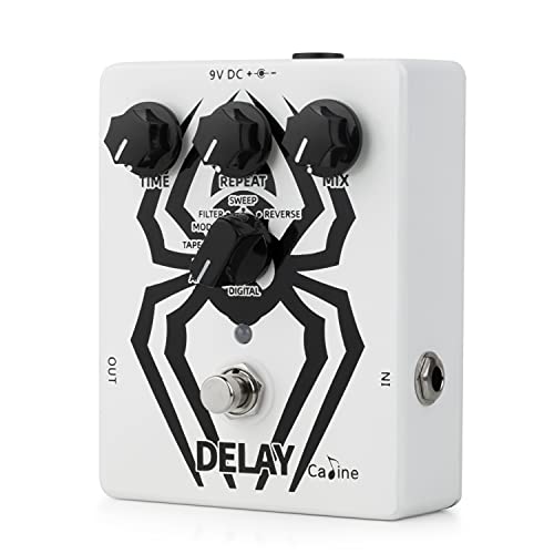 Caline Cp-86 Delay Pedal, Multi-Delay Digital Effect Pedal With Aluminum Alloy Housing #TOP15