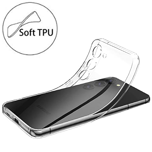 Compatible Samsung Galaxy S23 5G Coque Résistante Transparente et 2 Films protections écran verre trempé [Novago] - vue 7