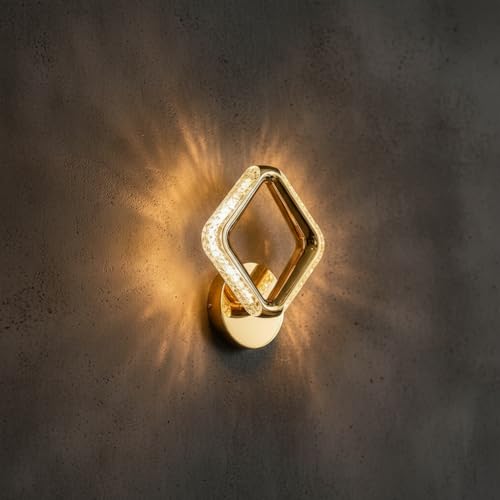 Image of Lyse Decor Wall Lights for Home Decoration LED Wall Light with 3 Color Modes, Easy Installation, Ideal for Modern Interiors, Bedroom, Living Room, Hallway, Office (1, WL90)