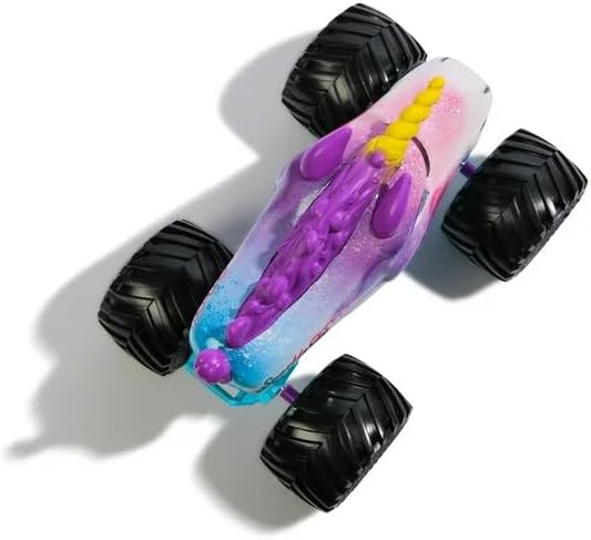 Monster Jam Sparkle Smash 1:24 Scale Official Monster Truck, Die-Cast Vehicle with Realistic Details and BKT Tires, Collectible Toy Truck for Kids Ages 3 and Up by Spin Master