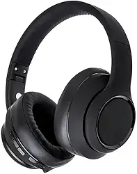 Headphone Sem Fio Bluetooth Fone de Ouvido Estéreo Sem Fio Redução de Ruído e Longa Duração de Bateria com 18 horas de Bateria, Carregamento Rapido, Design Dobrável