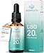 Produktbild CBD Öl 20% - Premium Hanföl Tropfen mit 20 Prozent Cannabidiol in Hanfsamenöl - Deutsche Qualitätsmarke, laborgeprüft, zertifiziert - CBD Hanfextrakt Breitspektrum aus CBD Blüten, 10ml - AMIREDITA