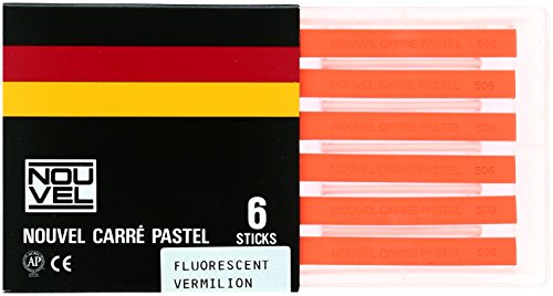 ヌーベルカレーパステル6本組 蛍光バーミリオン NCT#506