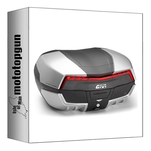 Givi Top Case V58N Monokey Maxia 5 Argent 58 lt avec support BMW F650GS