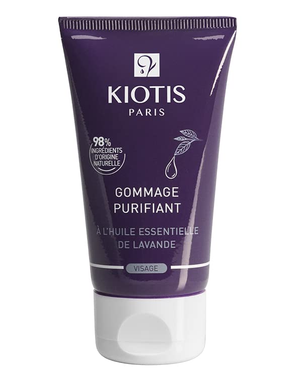 Scrub purificante con olio essenziale di lavanda per viso - Kiotis