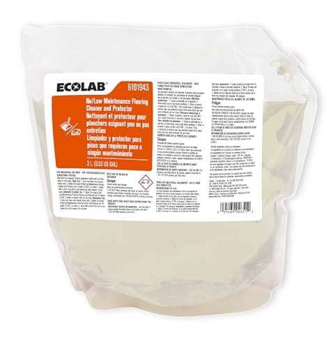 Ecolab No/Low Maintenance Flooring Cleaner And...
