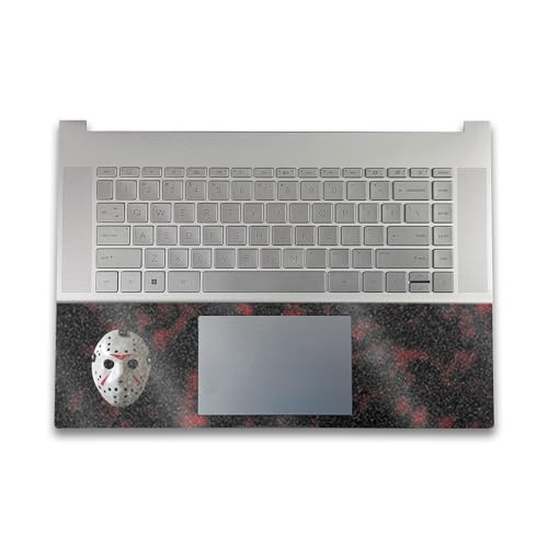 Image of Glossy Glitter Gaming Skin Compatible with HP Envy x360 16 inch (2023) - 13th Nightmare - Premium 3M Vinyl Protective Wrap Decal Cover - Easy to Apply | Crafted in The USA by MightySkins