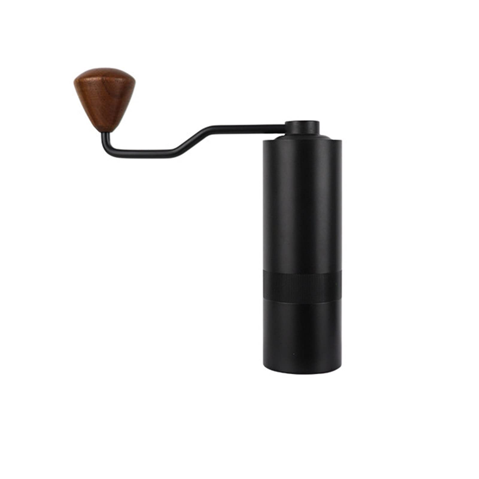 Molinillo de café Mano de acero inoxidable Manual Hecho a mano Grano de Café Molinillos Molino Molino Molinillos para herramientas de cocina (Color : Black)