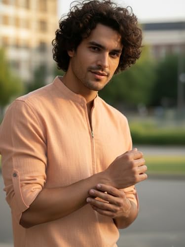 Image of Vida Loca Short Kurta for Men and Boys. (VFLX100)